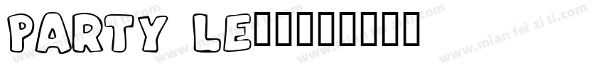 party le字体字体转换